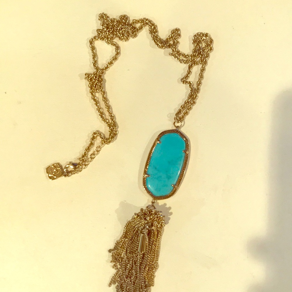 Kendra Scott Turquoise Rayne necklace